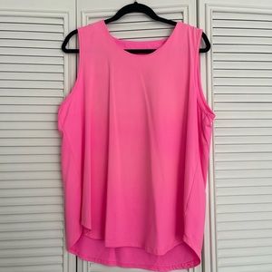 Hot Pink sleeveless lulu b top